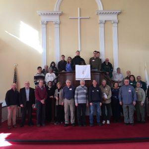 First Congregational Church, Cheshire group photo. January 20, 2020 MLK Day organ crawl