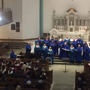 St. Rose Church choir, Robert Hopko, director, and Wallingford United Methodist Church choir, David Brandl, director